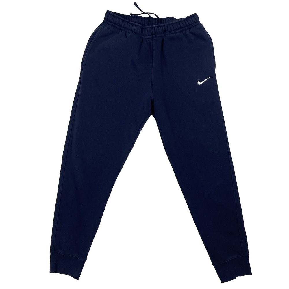 Nike Sportswear Club Fleece Jogger Sweatpants Mens Medium Blue CJ1616-419 Swoosh